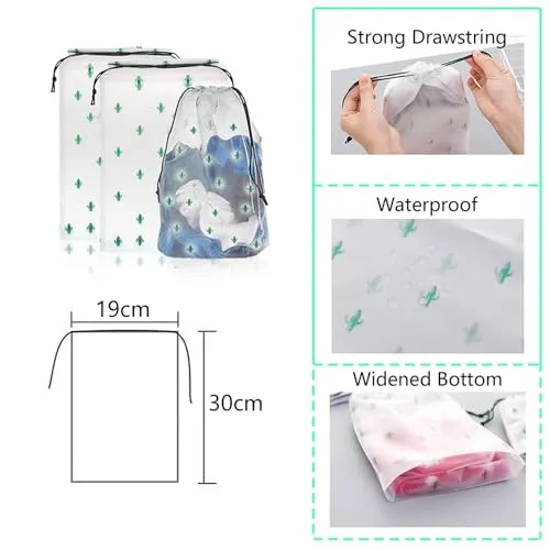 8-Piece Suitcase Organisers, Packing Cubes for Travel and Holidays, Travel Organiser Includes Cosmetic Bag, Shoe Bag, Suitcase Organiser Set for Home Storage