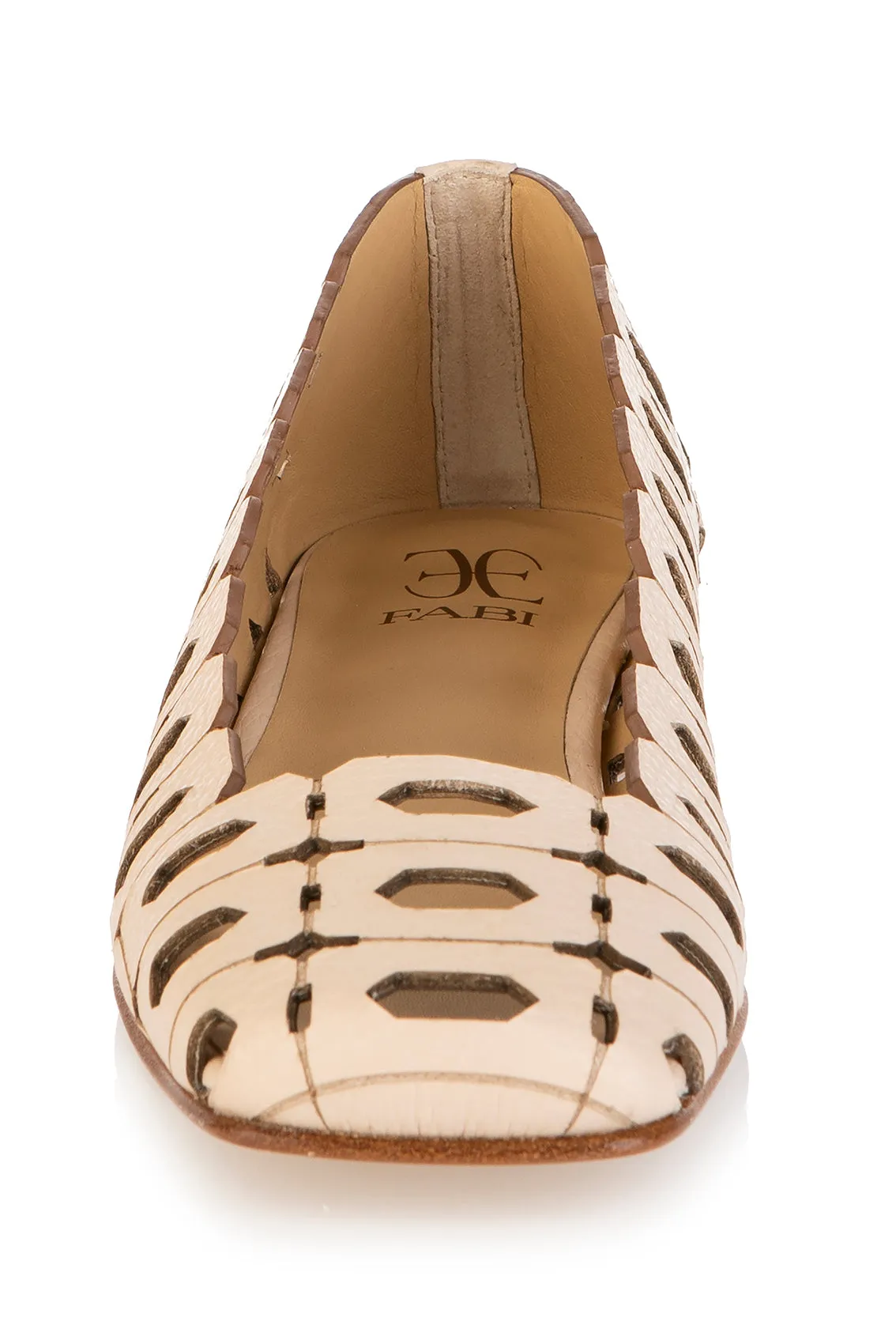 8524 Fabi Shoes / Beige