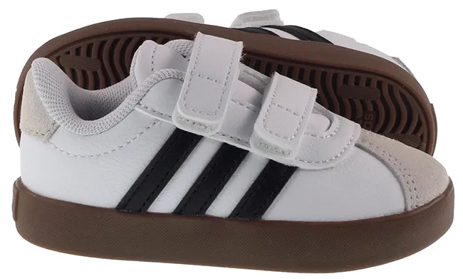 Adidas Infants VL Court 3.0 White Black Grey