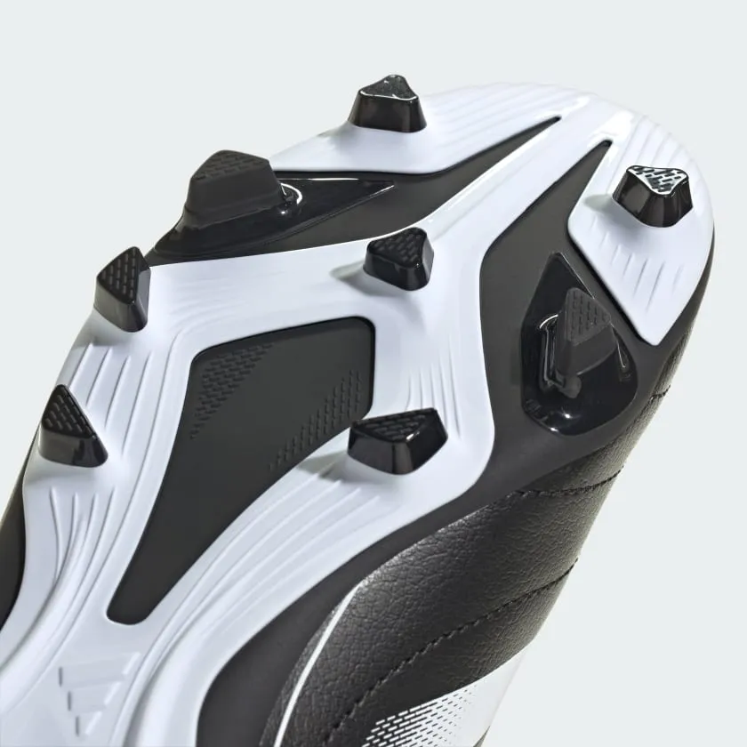ADIDAS KID'S GOLETTO XI BLACK/SILVER FOOTBALL BOOTS