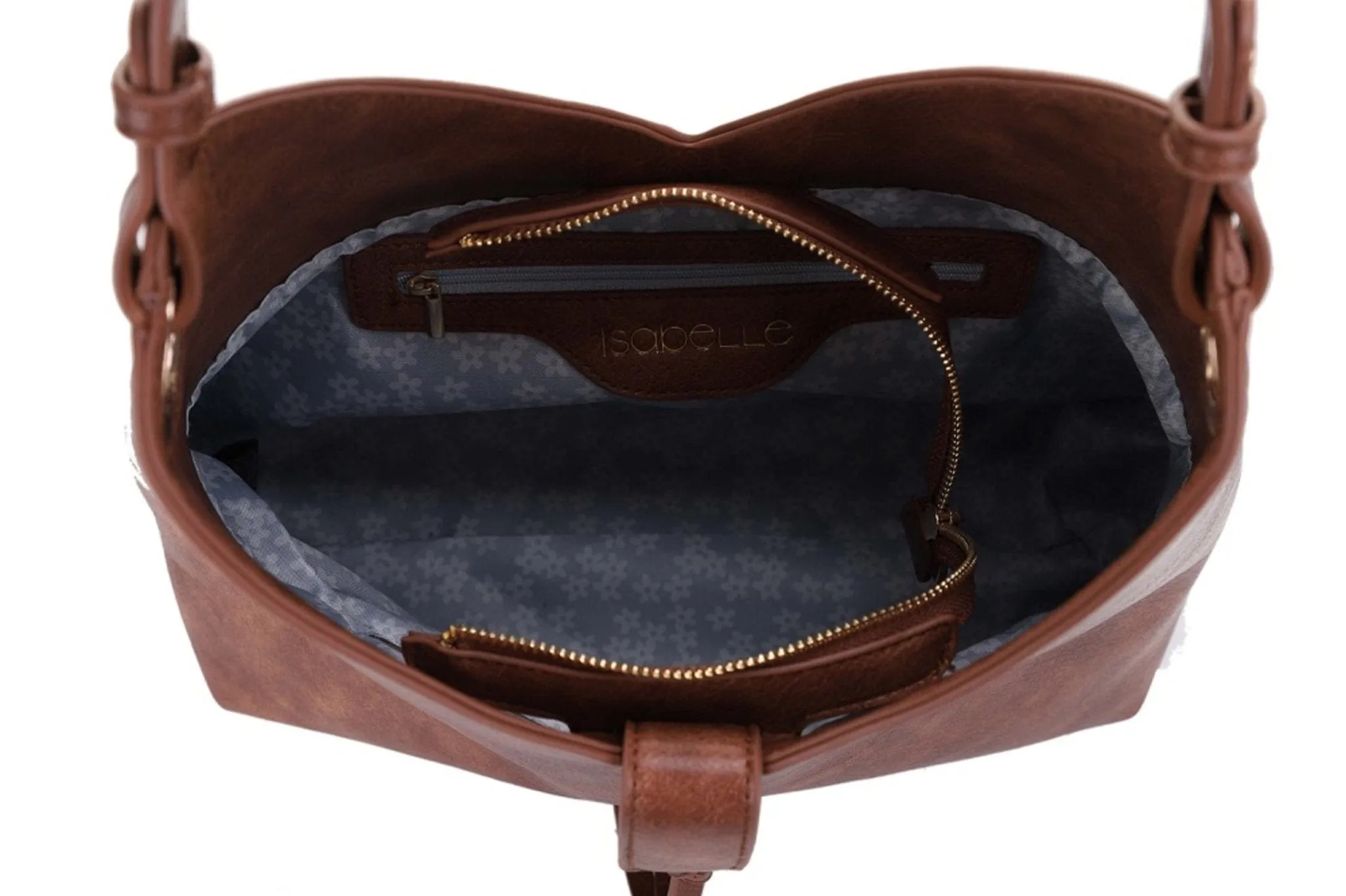 AS20598 Clasp With Tassel Accent Hobo Bag
