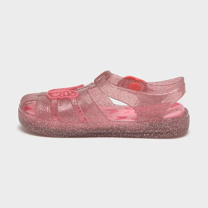 Beach Sandals In Coral by Mayoral