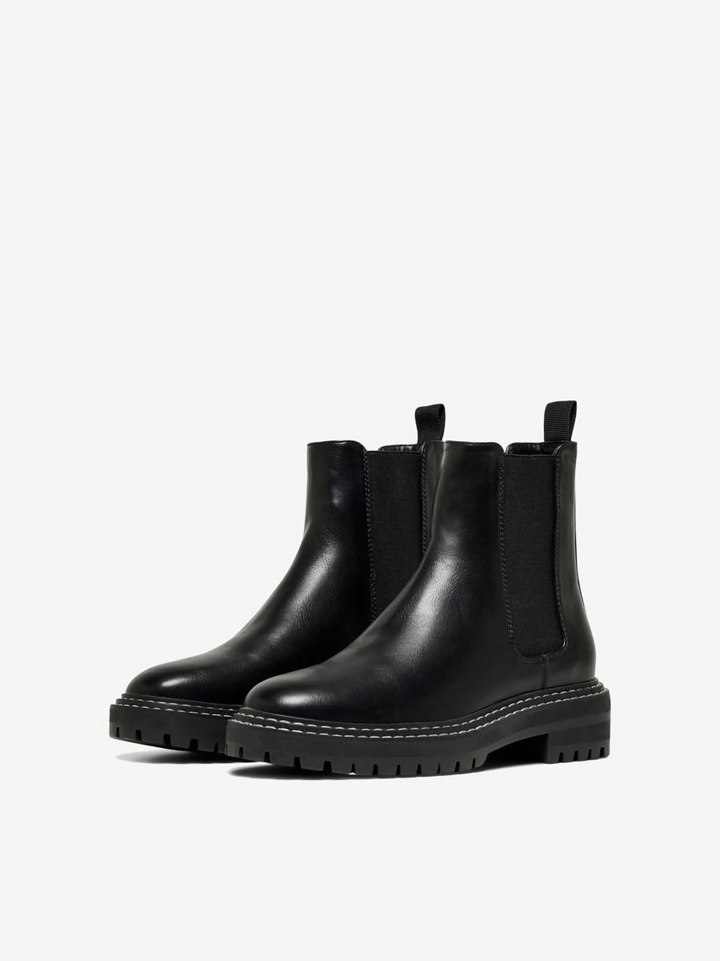 Beth 2 PU Chelsea Boots - Black