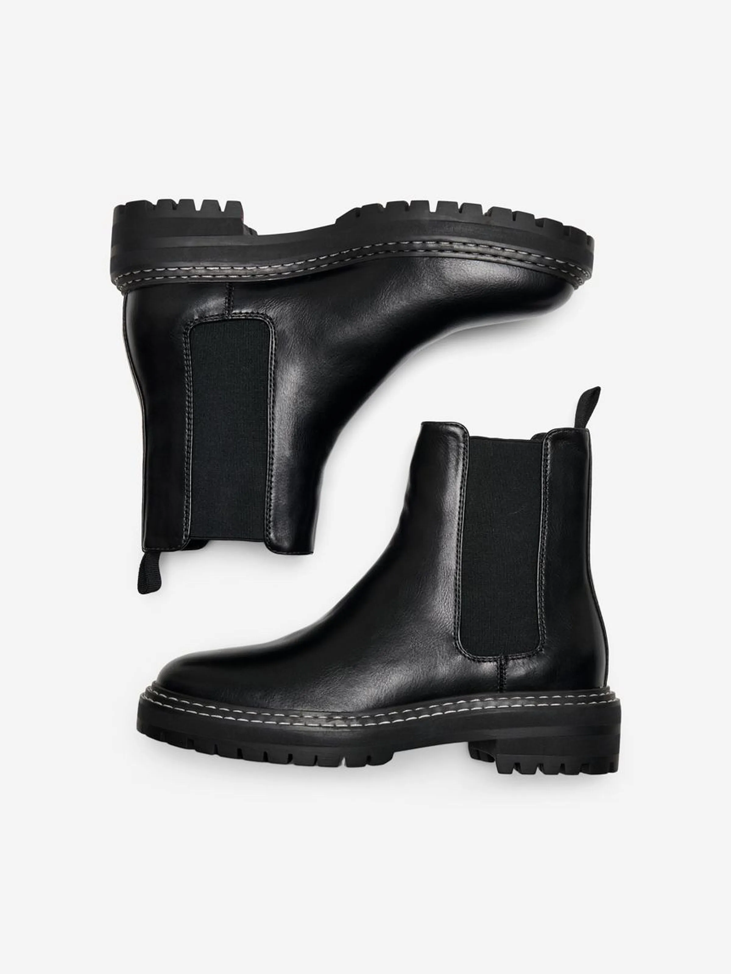 Beth 2 PU Chelsea Boots - Black