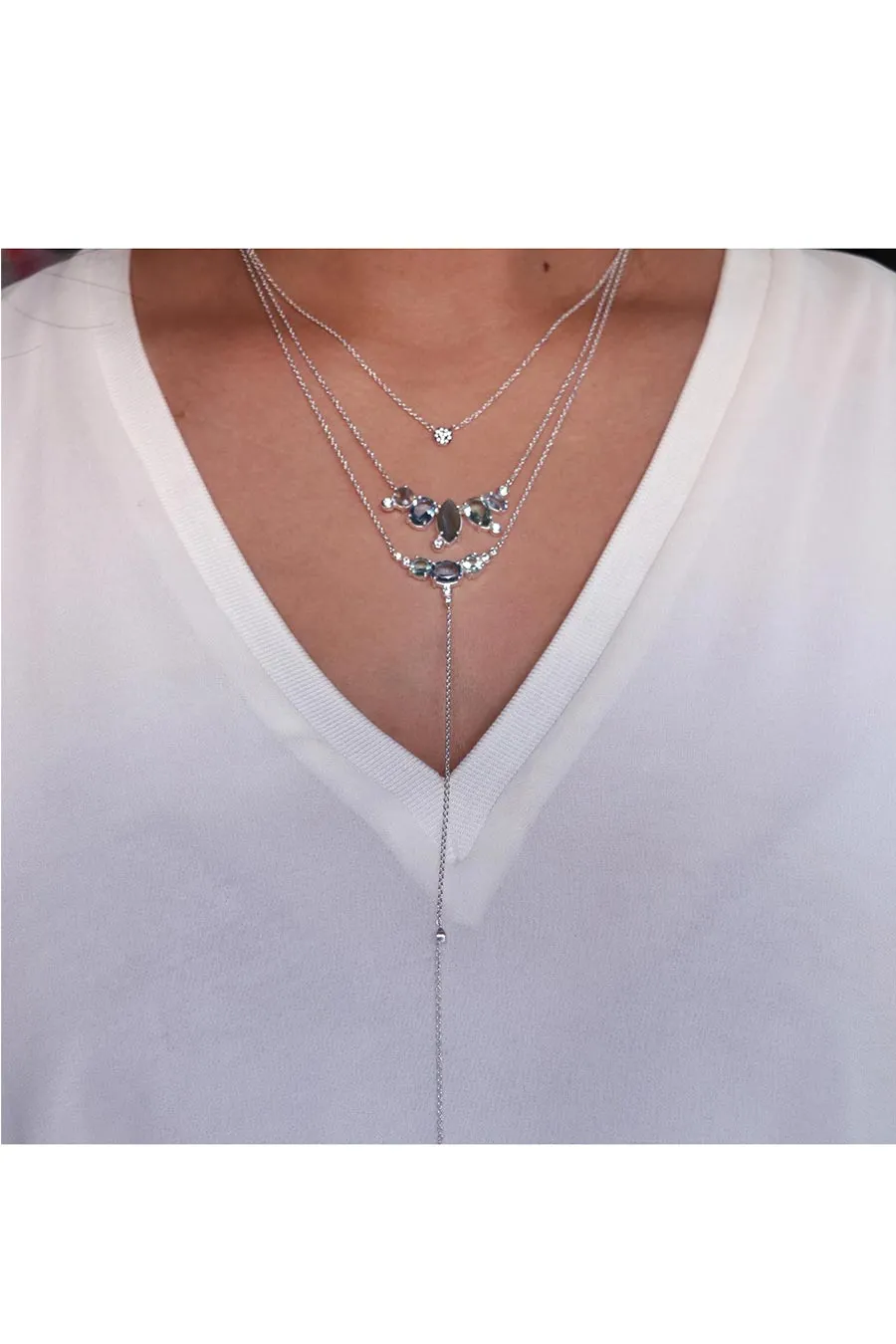Bluette Layered Necklace