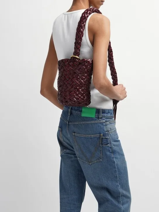Bottega Veneta   Kalimero leather shoulder bag 