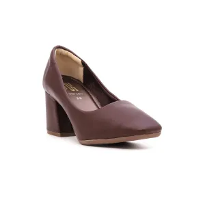 Brown Court Shoes WN7305
