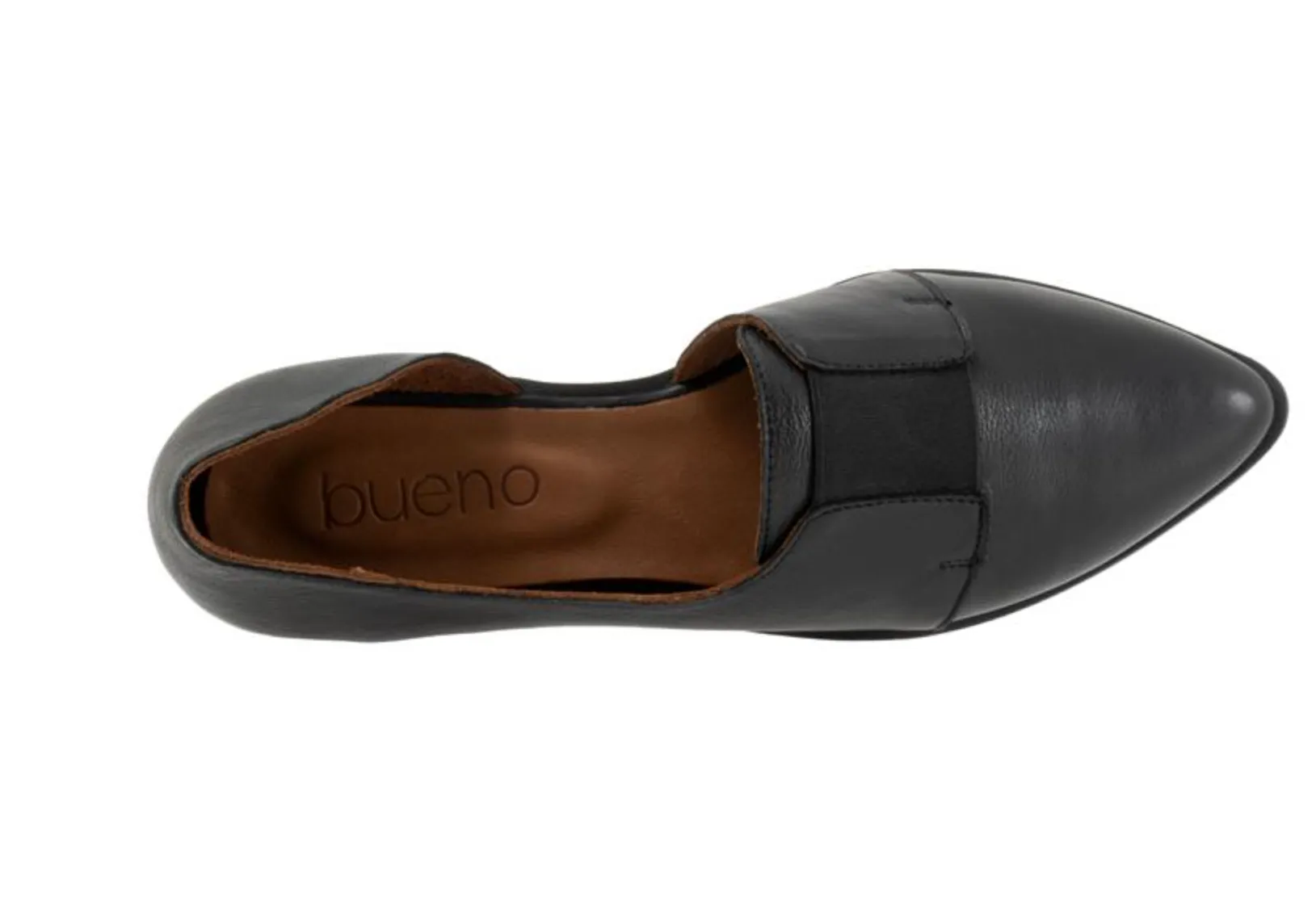 Bueno "Brenda" Black Flat shoe