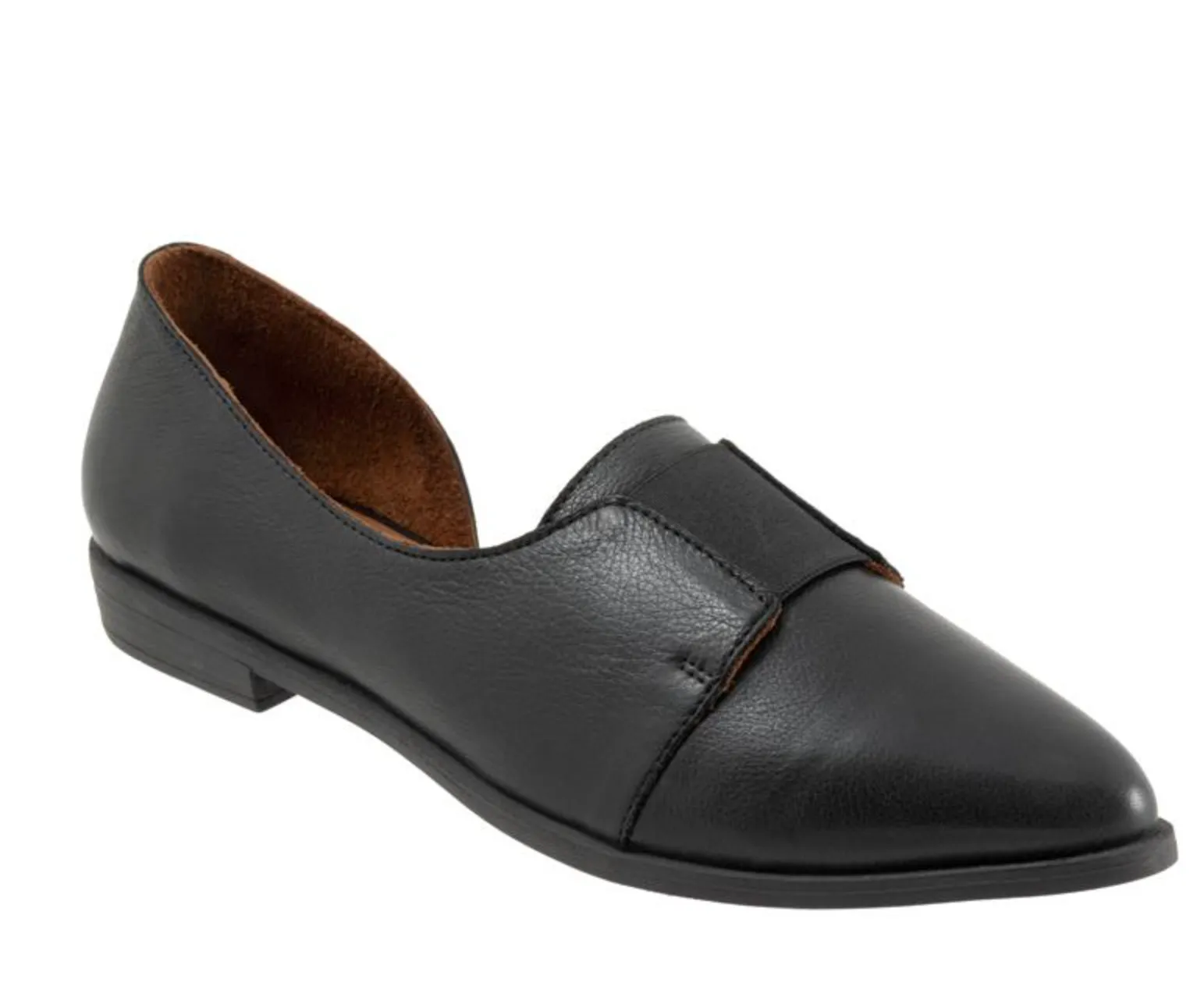 Bueno "Brenda" Black Flat shoe