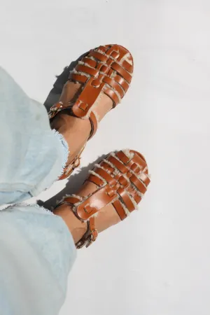 Camel Sheep - Camel Sole - Fisherman Sandals