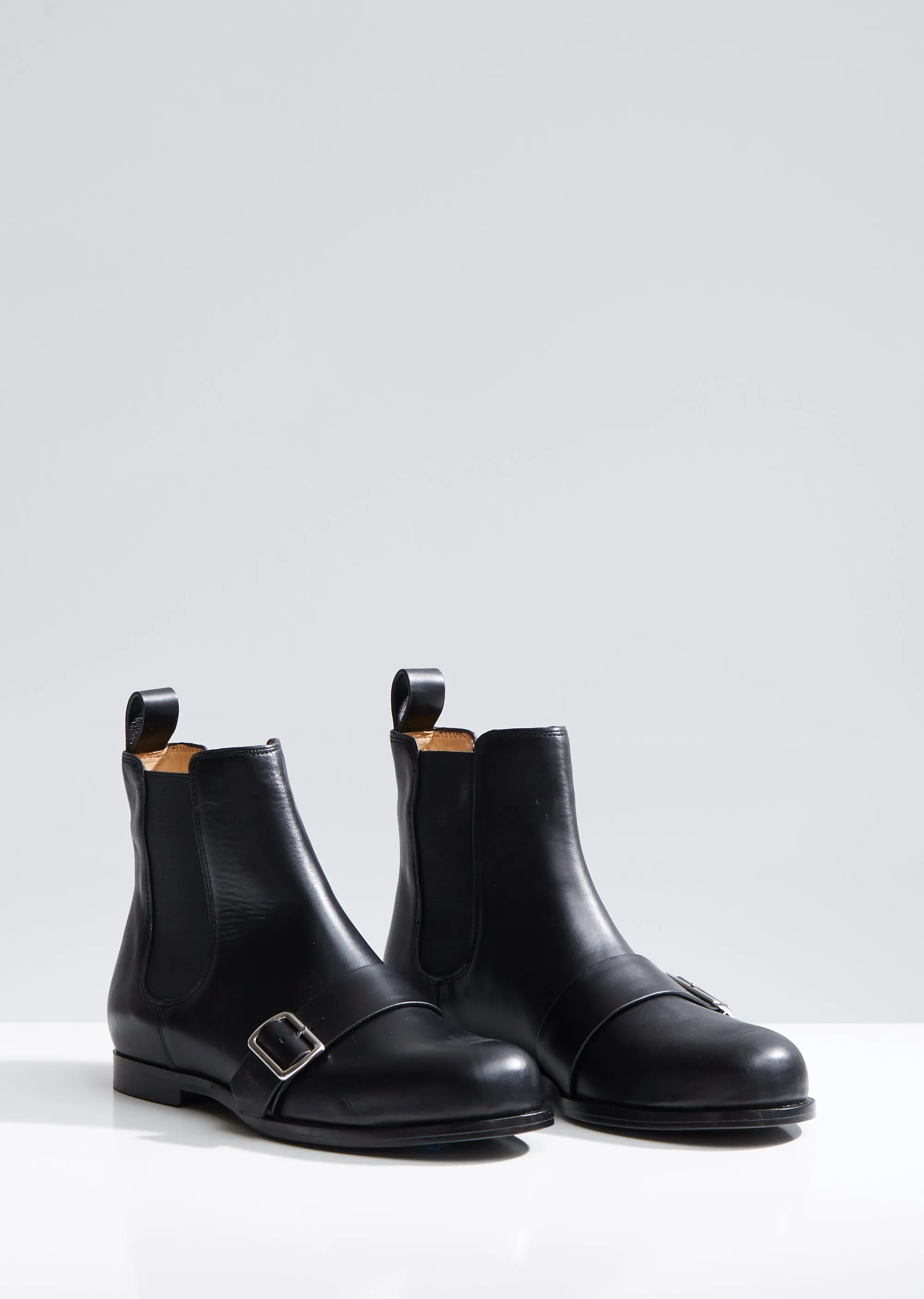 Chelsea Ankle Boots with Buckle