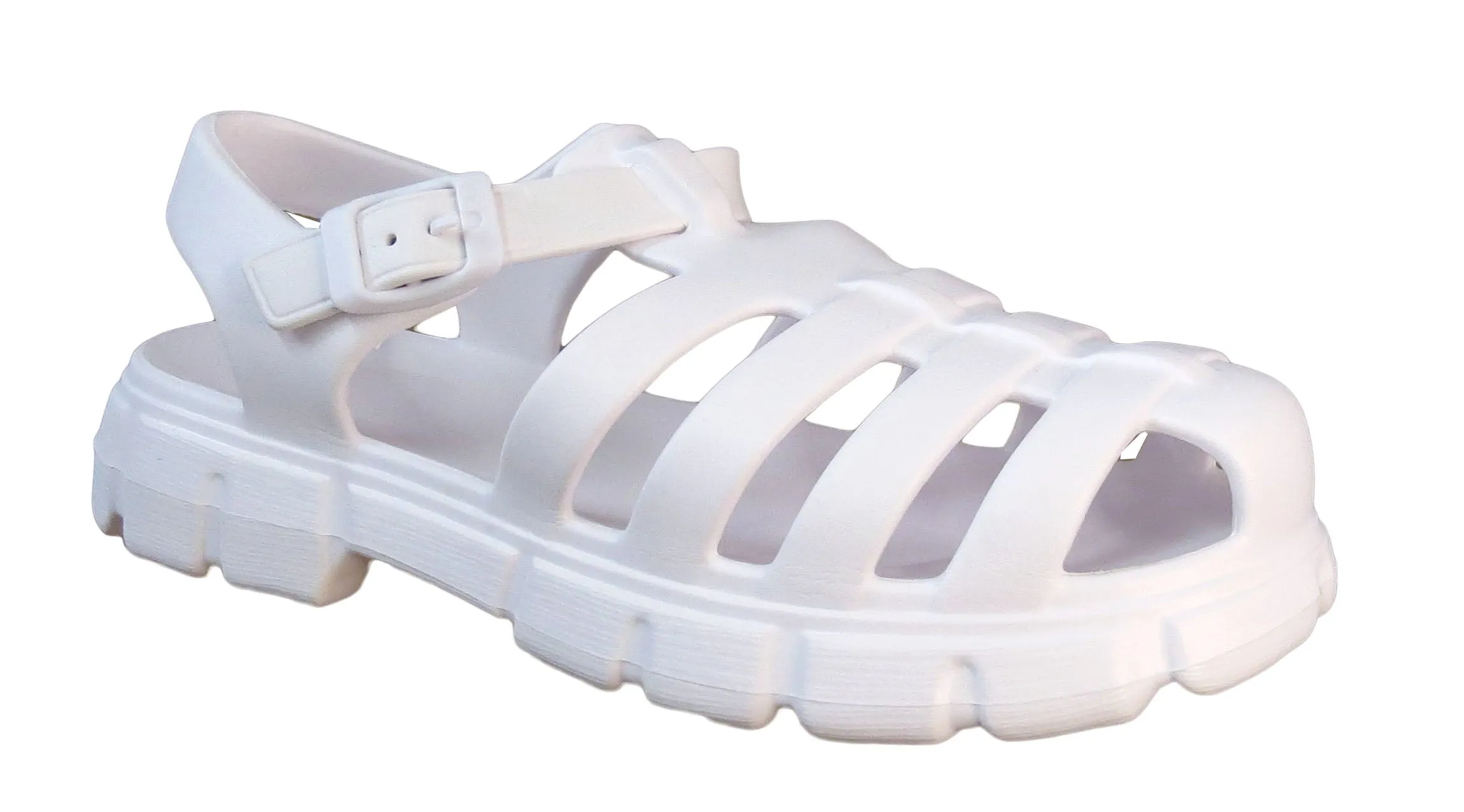 Chunky Jelly Gladiator Sandals for Women – Trendy Summer Footwear in 4 Colors