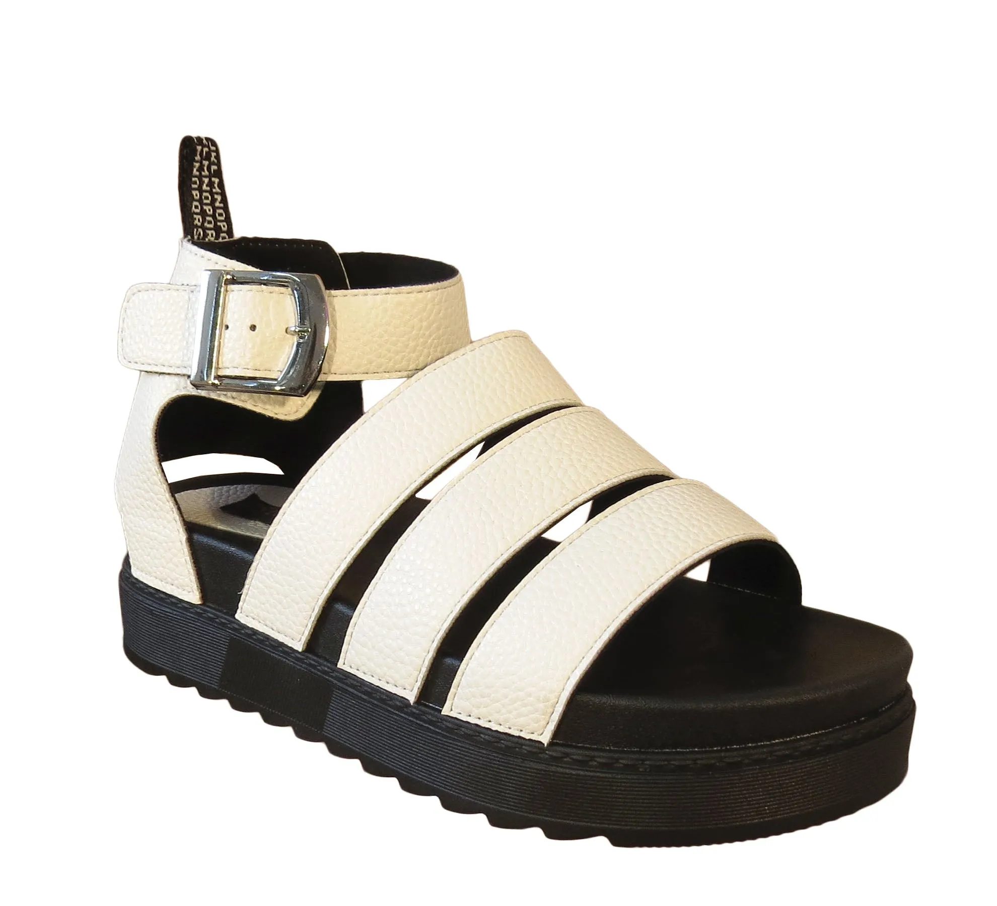 Chunky Jelly Gladiator Sandals for Women – Trendy Summer Footwear in 4 Colors