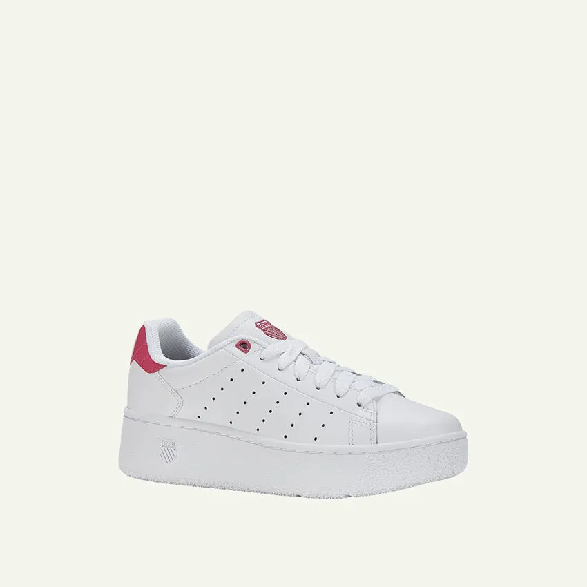 Classic PF Platform Women's Shoes - White/Fuchsia Purple