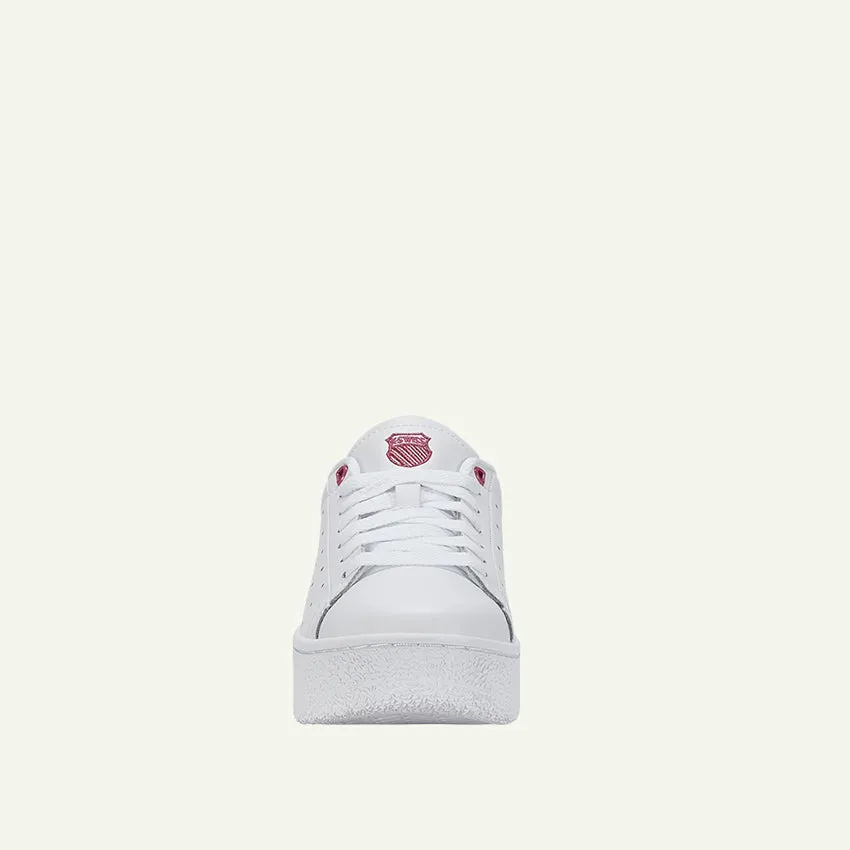 Classic PF Platform Women's Shoes - White/Fuchsia Purple