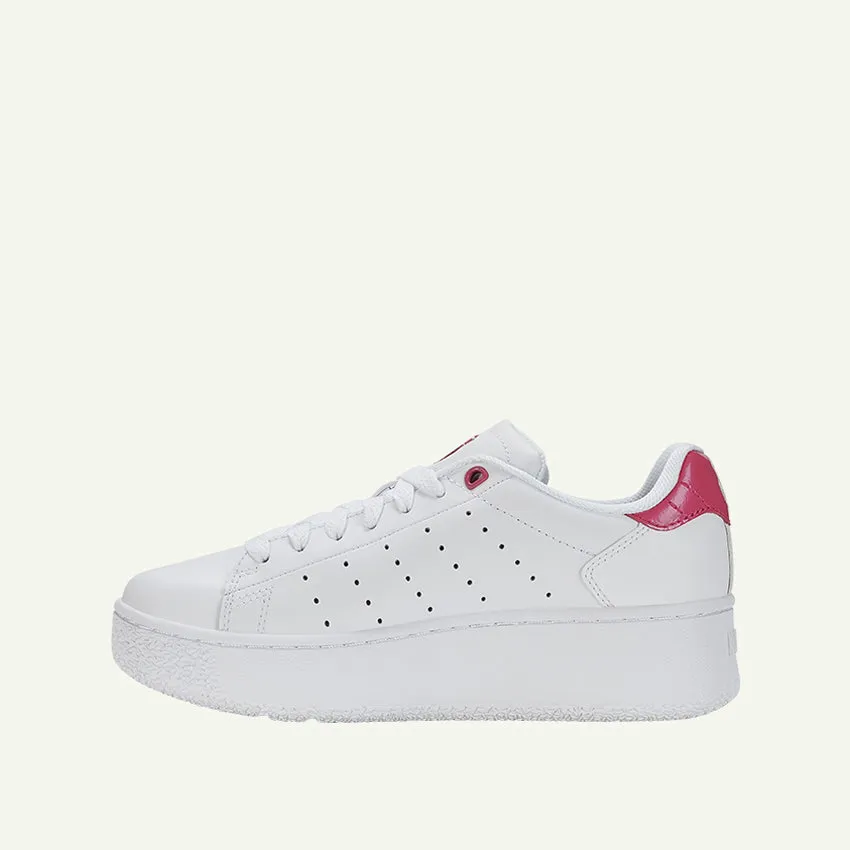 Classic PF Platform Women's Shoes - White/Fuchsia Purple