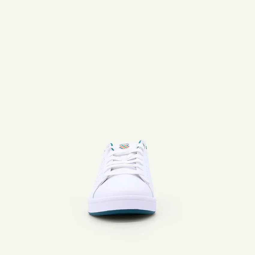 Court Casper III Men's Shoes - White/Scarlet Ibis/Deep Lake