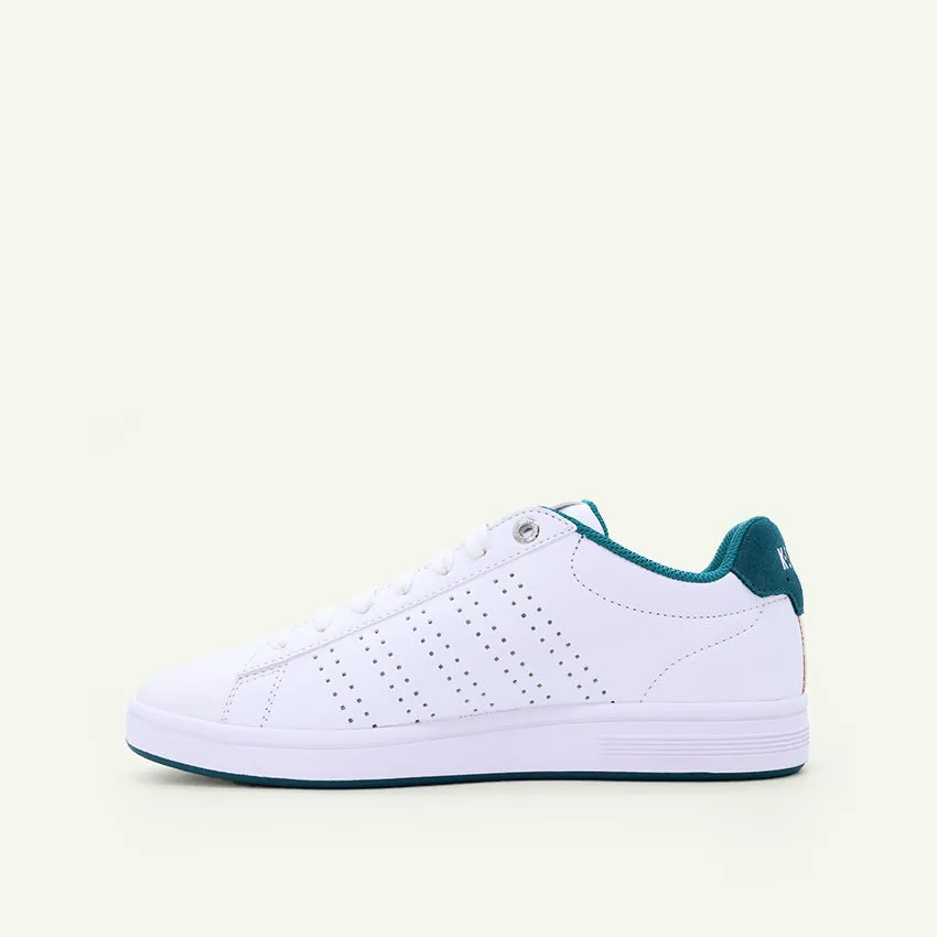 Court Casper III Men's Shoes - White/Scarlet Ibis/Deep Lake
