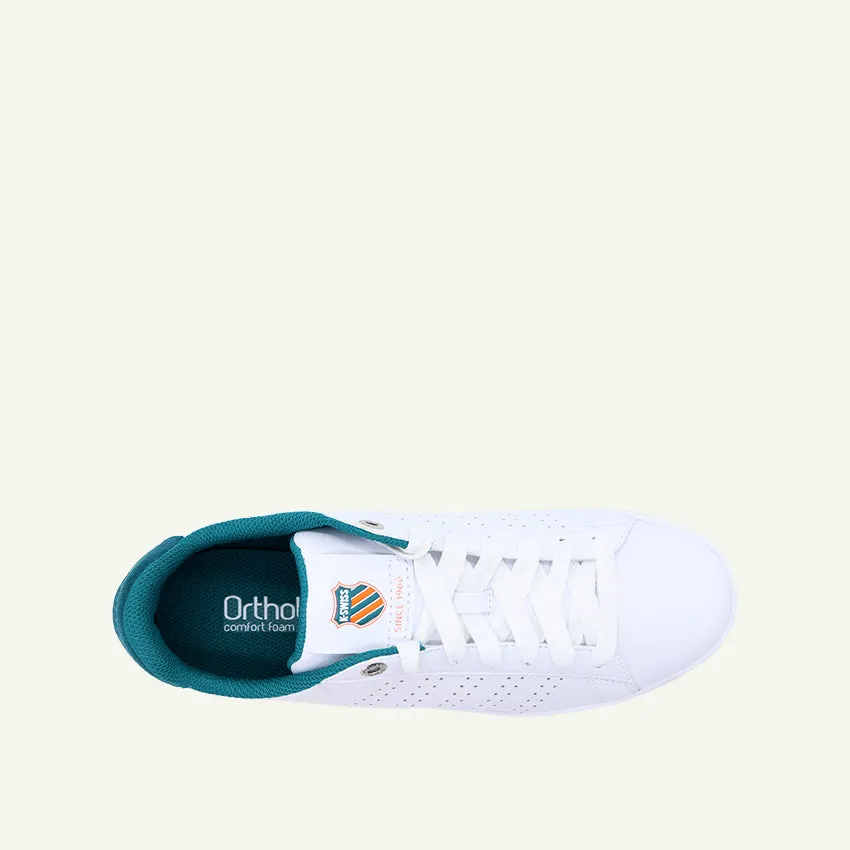 Court Casper III Men's Shoes - White/Scarlet Ibis/Deep Lake