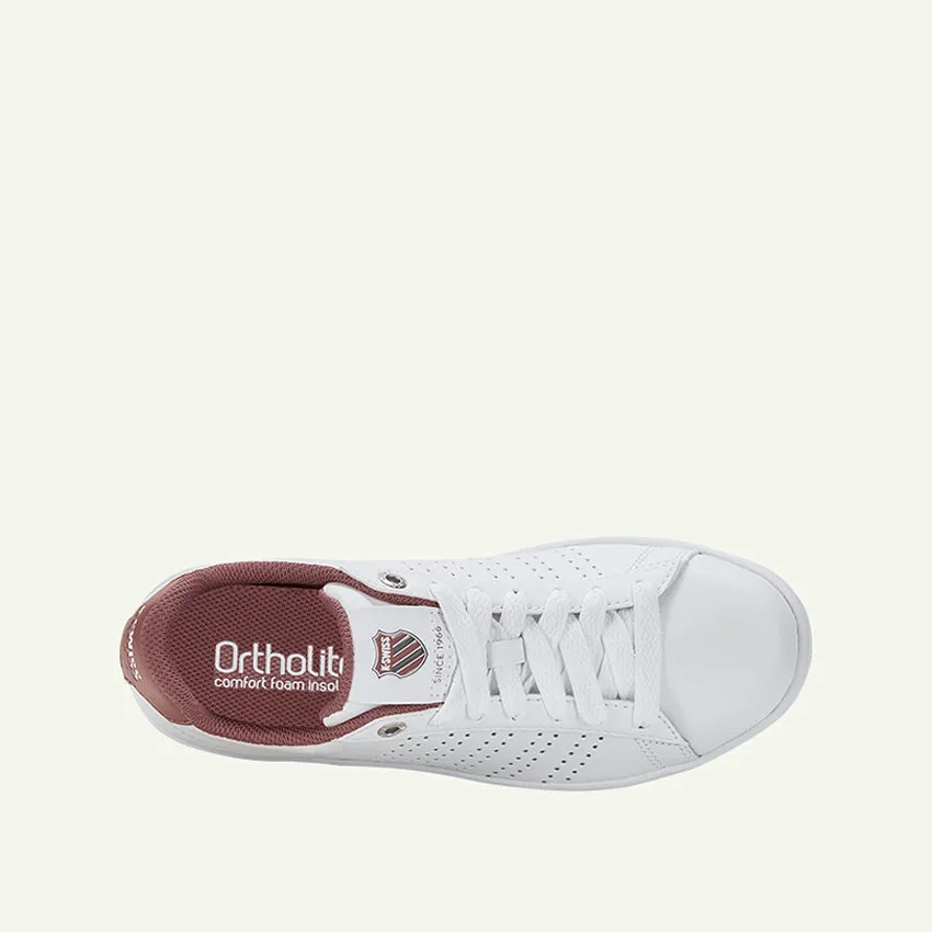 Court Casper III Women's Shoes - White/Withered Rose/Urban Chic
