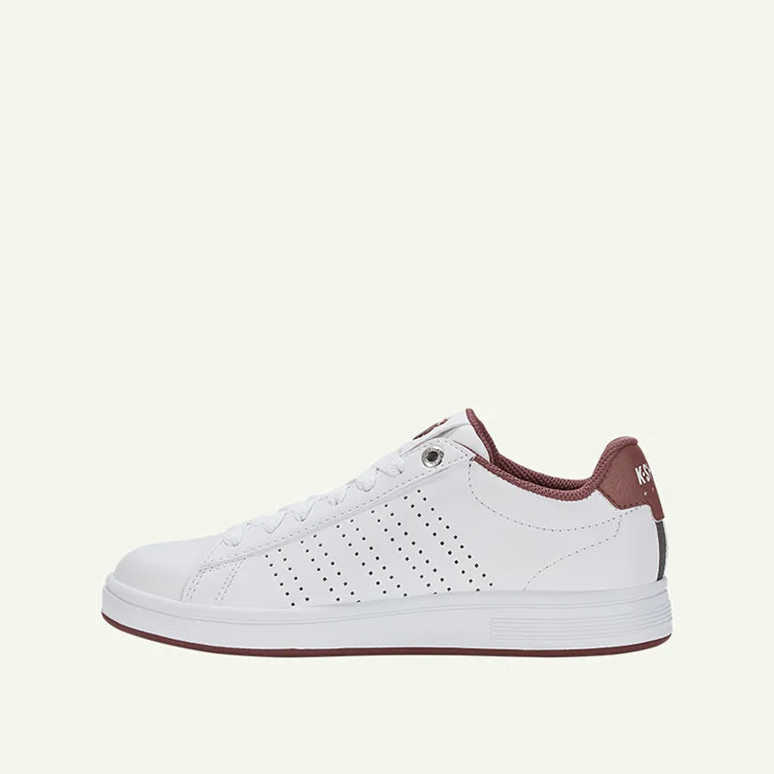 Court Casper III Women's Shoes - White/Withered Rose/Urban Chic