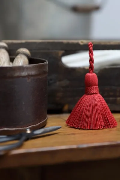 Dark Rust Key/Cushion Tassel