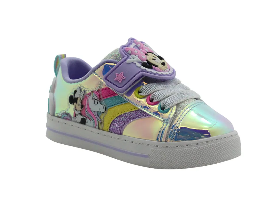 Disney Minnie Mouse Toddler Girl Casual Unicorn Low-Top Court Sneaker