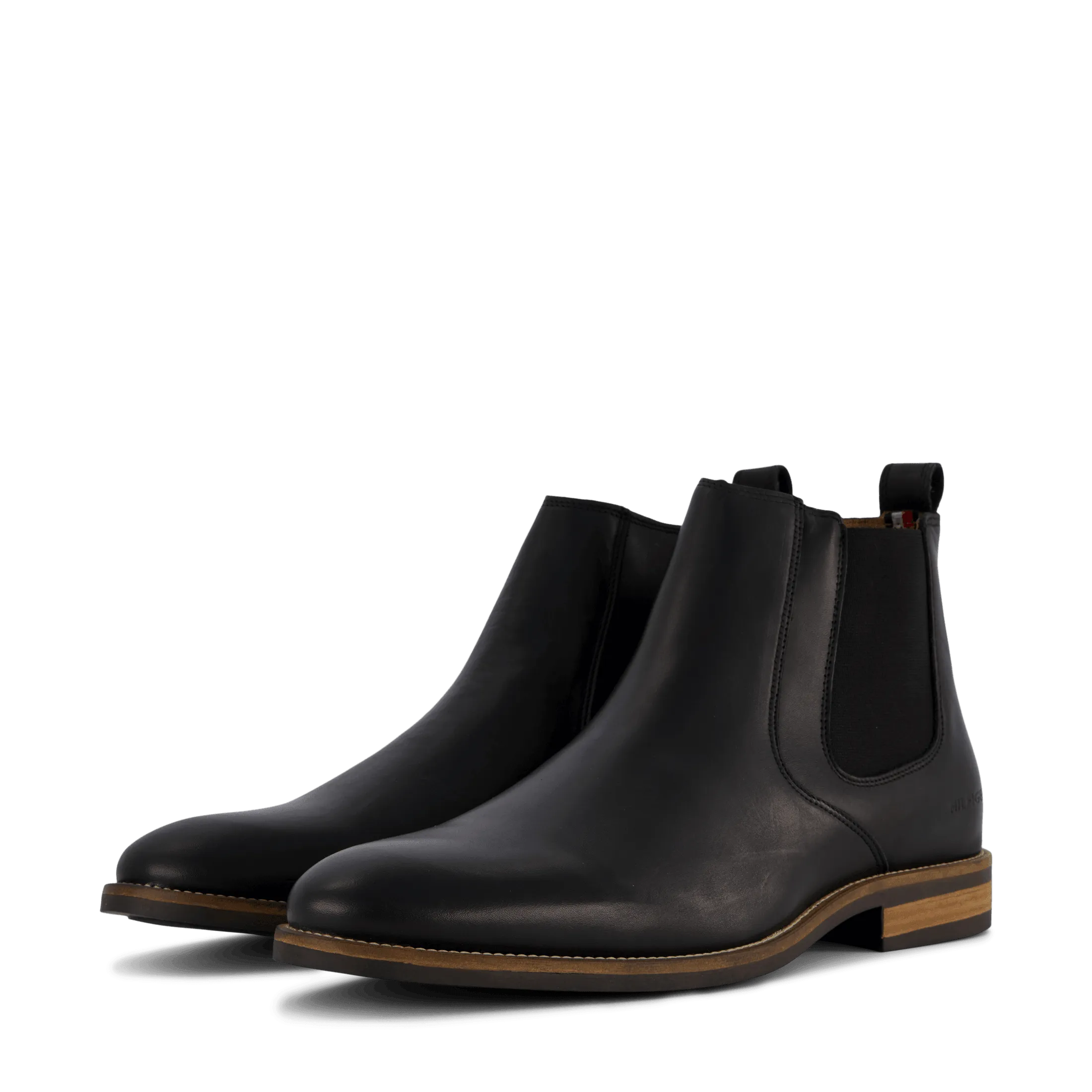 Essential Hilfiger Lth Chelsea Black