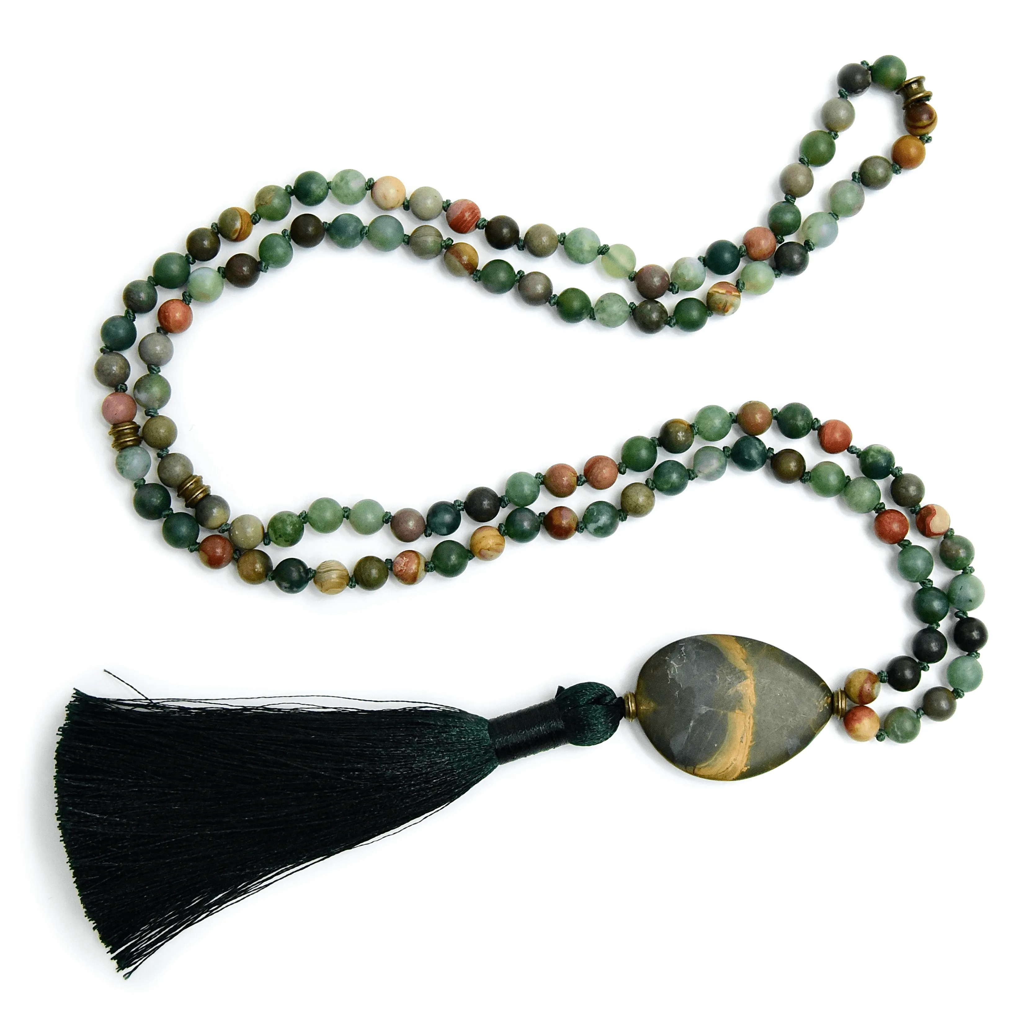 Forest Walk Mala Necklace