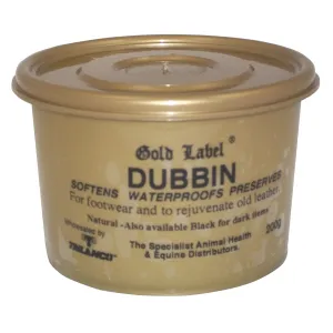 Gold Label Dubbin Natural 200g