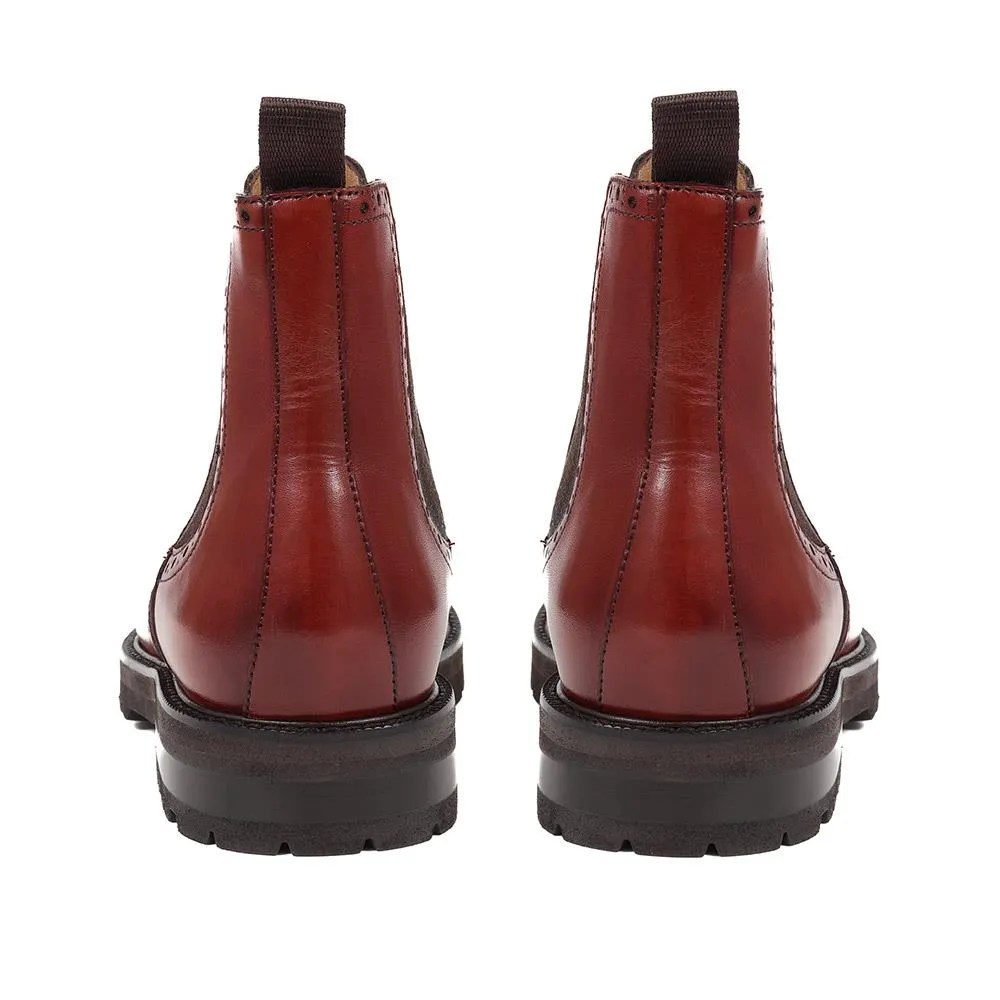 GRAY Leather Chelsea Boots - GRAY / 324 379