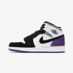 GS Air Jordan 1 Mid SE "Union Purple" (BQ6931-105)