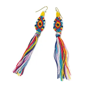 Hilltribe Crocheted Earrings, N