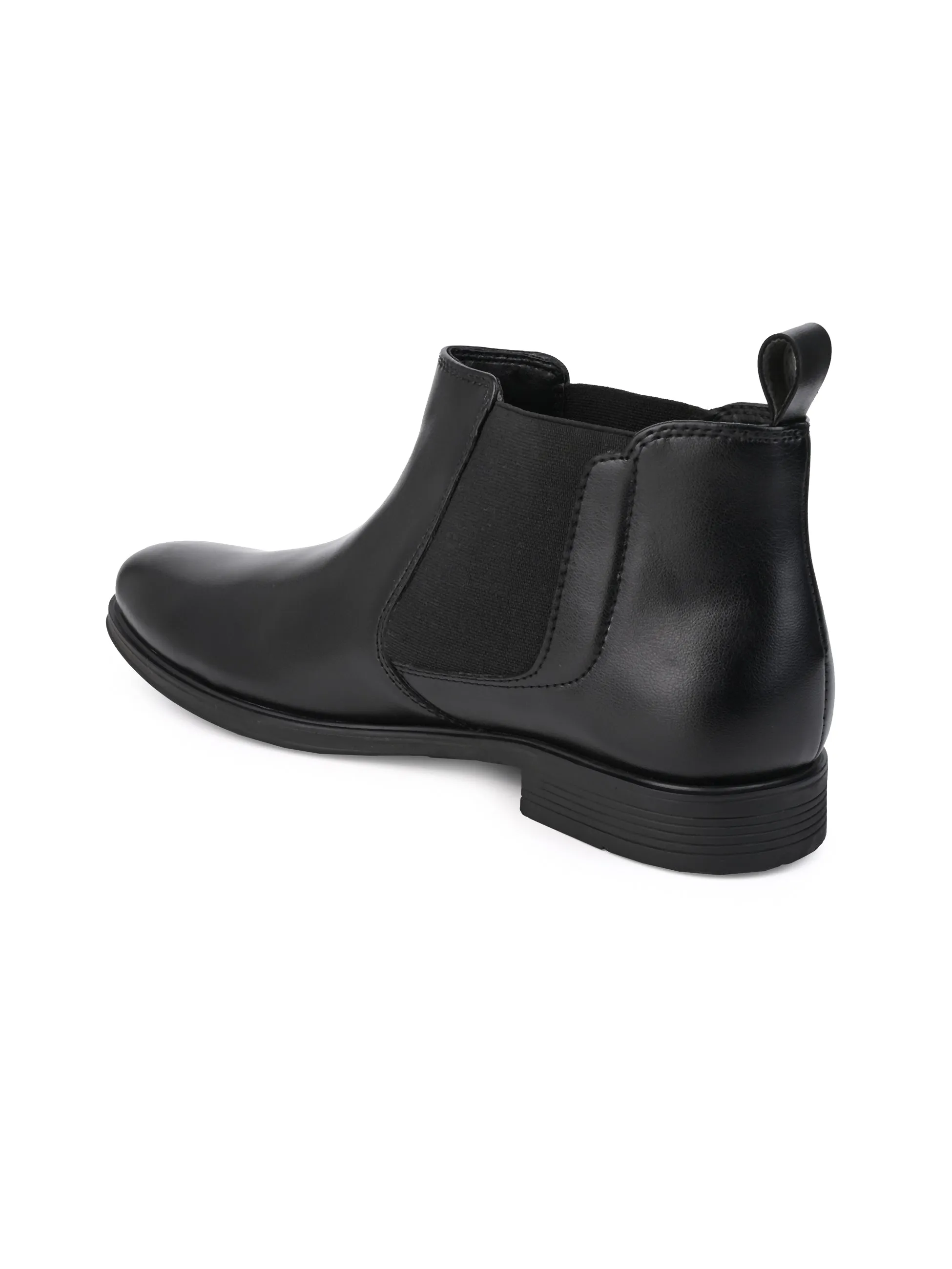 Hydes N Hues Men Black Chelsea Boots