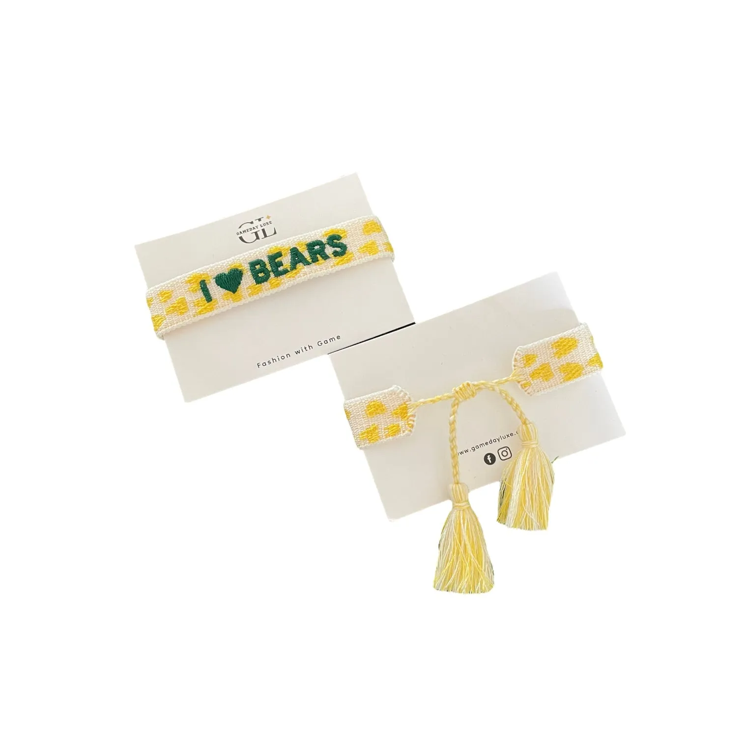 I Love Bears Tassel Stack