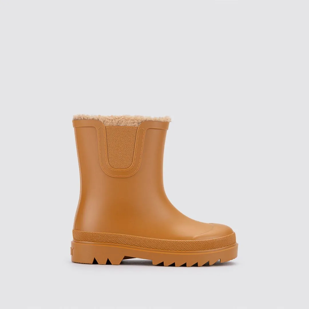 Igor: Tokio Furry Lined Wellie Boots - Caramel