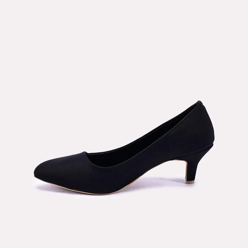 Imogen Black Casual Court Shoes 0431172