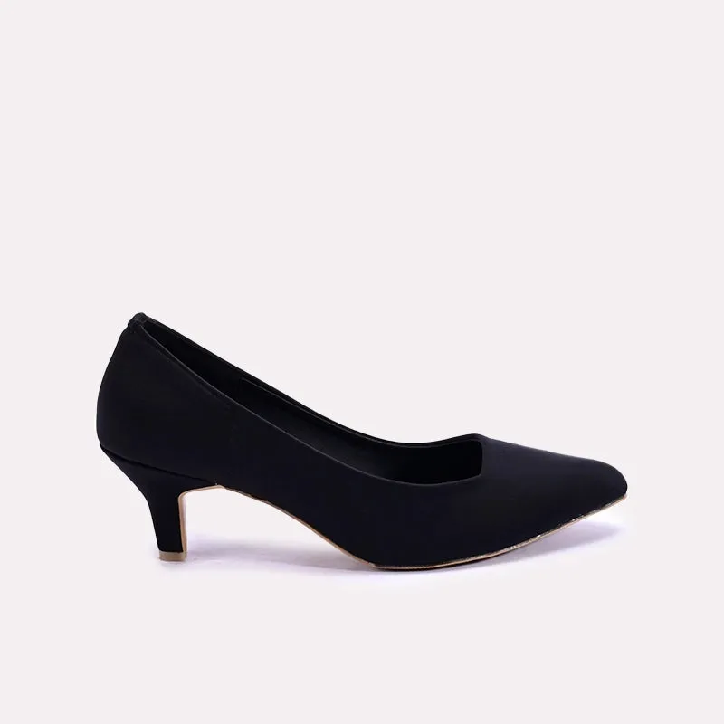 Imogen Black Casual Court Shoes 0431172