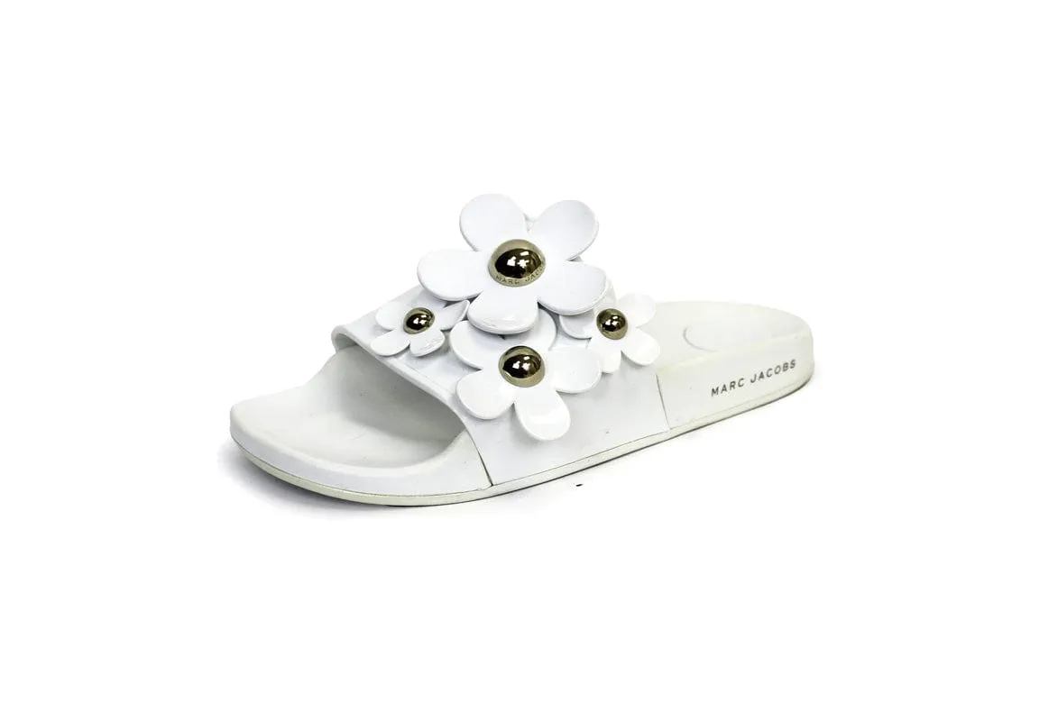 Jelly Daisy Slide On Sandals