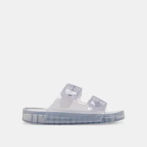JULIO SANDALS DUSTY BLUE VINYL