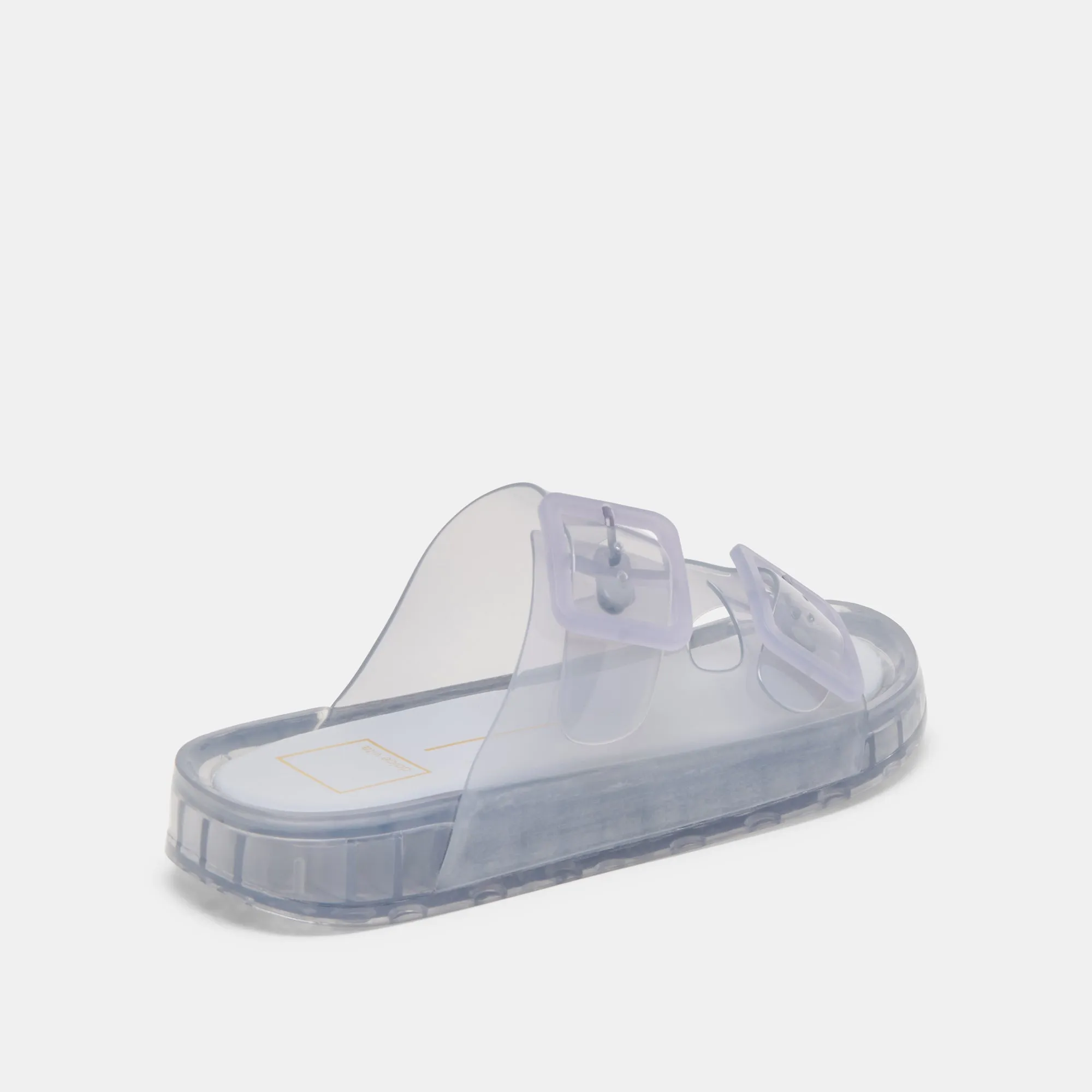 JULIO SANDALS DUSTY BLUE VINYL