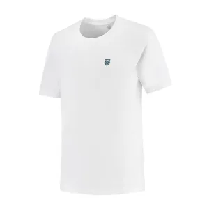 K-Swiss Hypercourt Print Crew 4 Mens Badminton T-Shirt - White