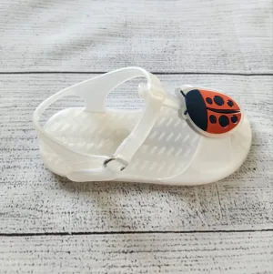 Ladybug T-Strap Jelly Sandals