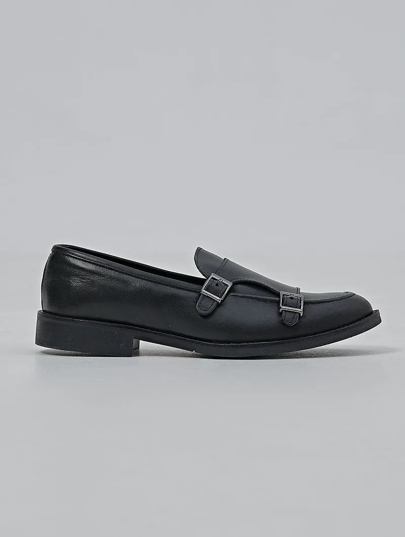 LEONARDO LOAFERS IN BLACK