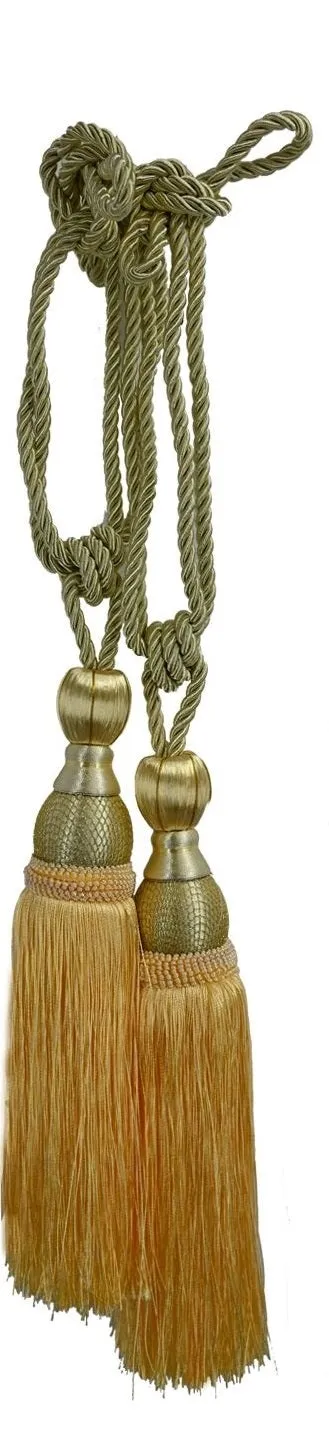 Linen Universe Curtain Tieback Window Tassel - (Set of 2)