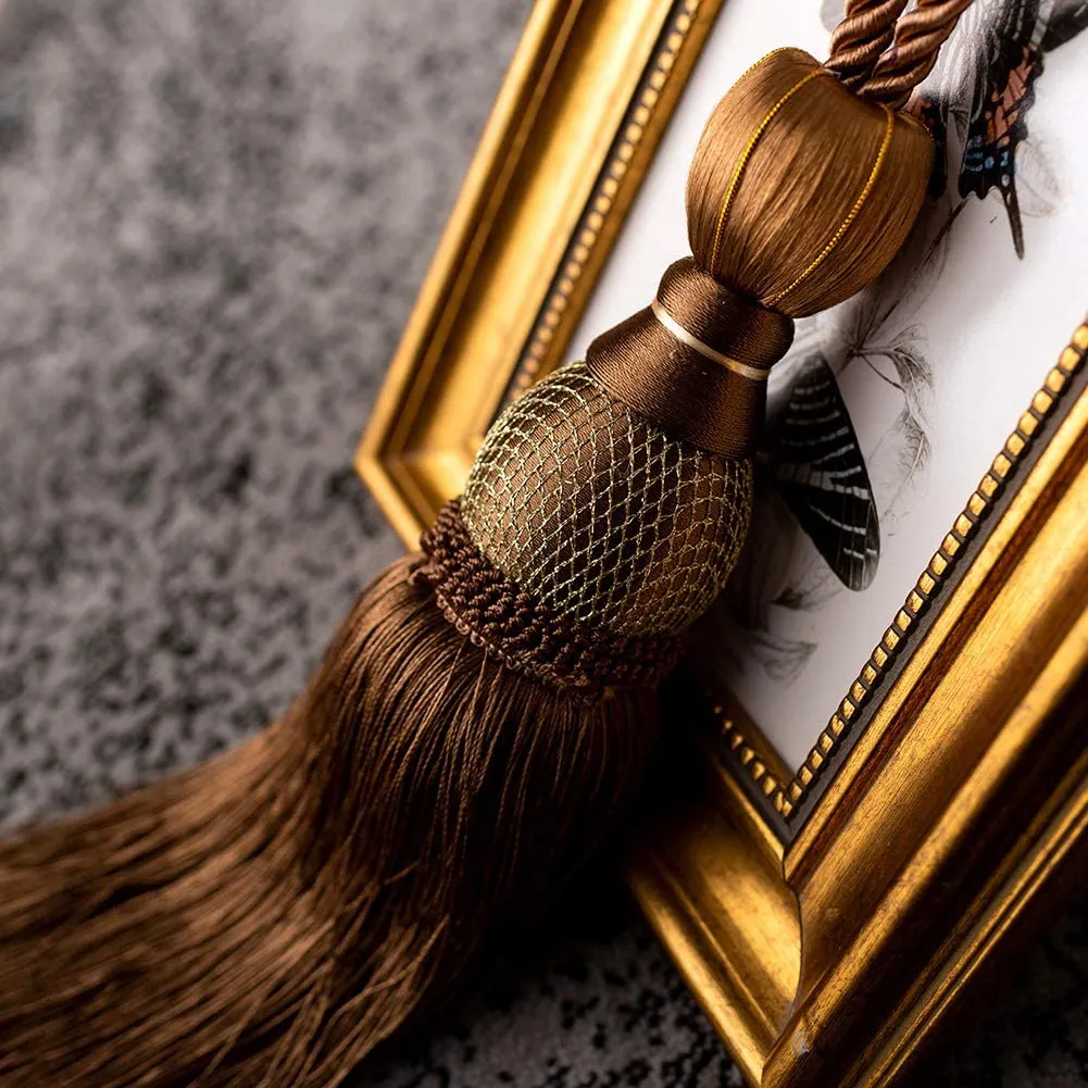 Linen Universe Curtain Tieback Window Tassel - (Set of 2)
