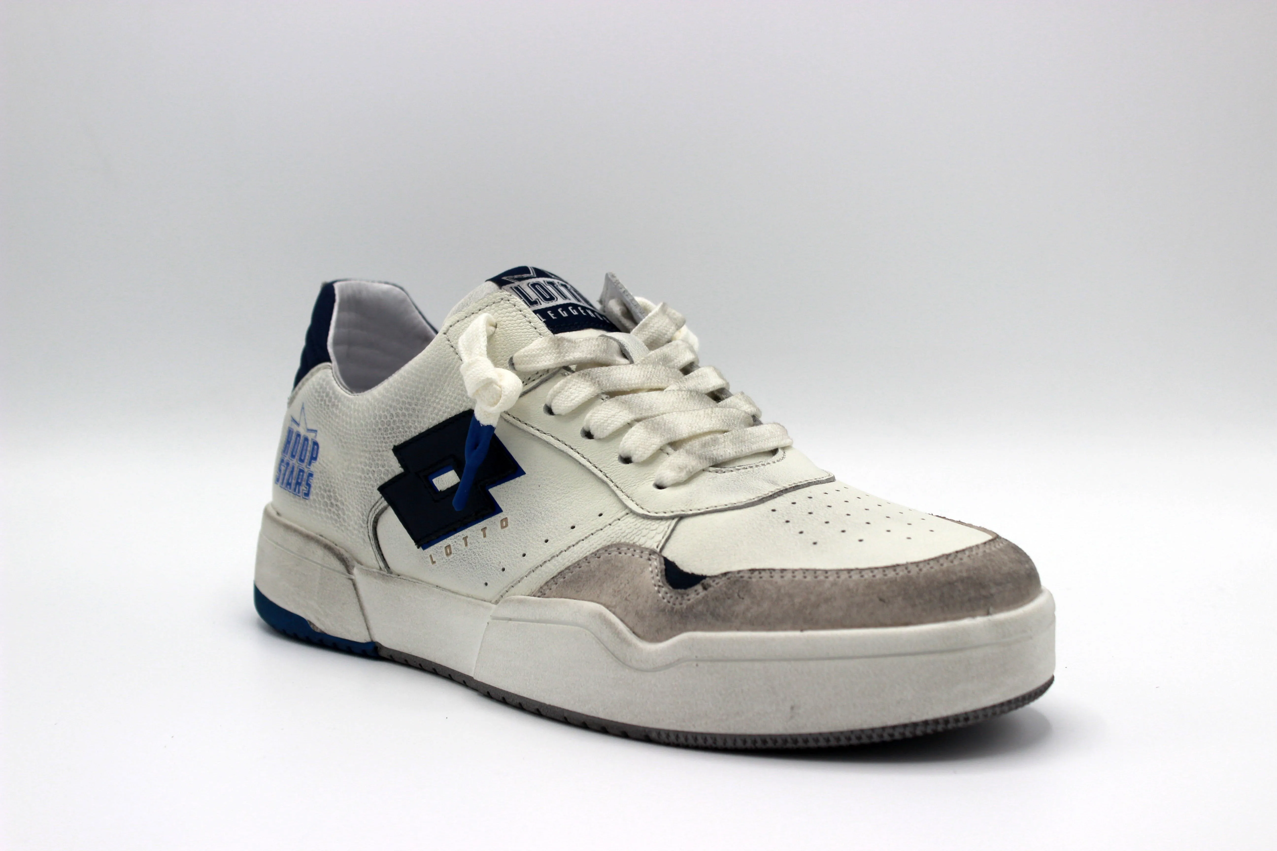 LOTTO Hoop Stars Rub white dress blue vallarta blue