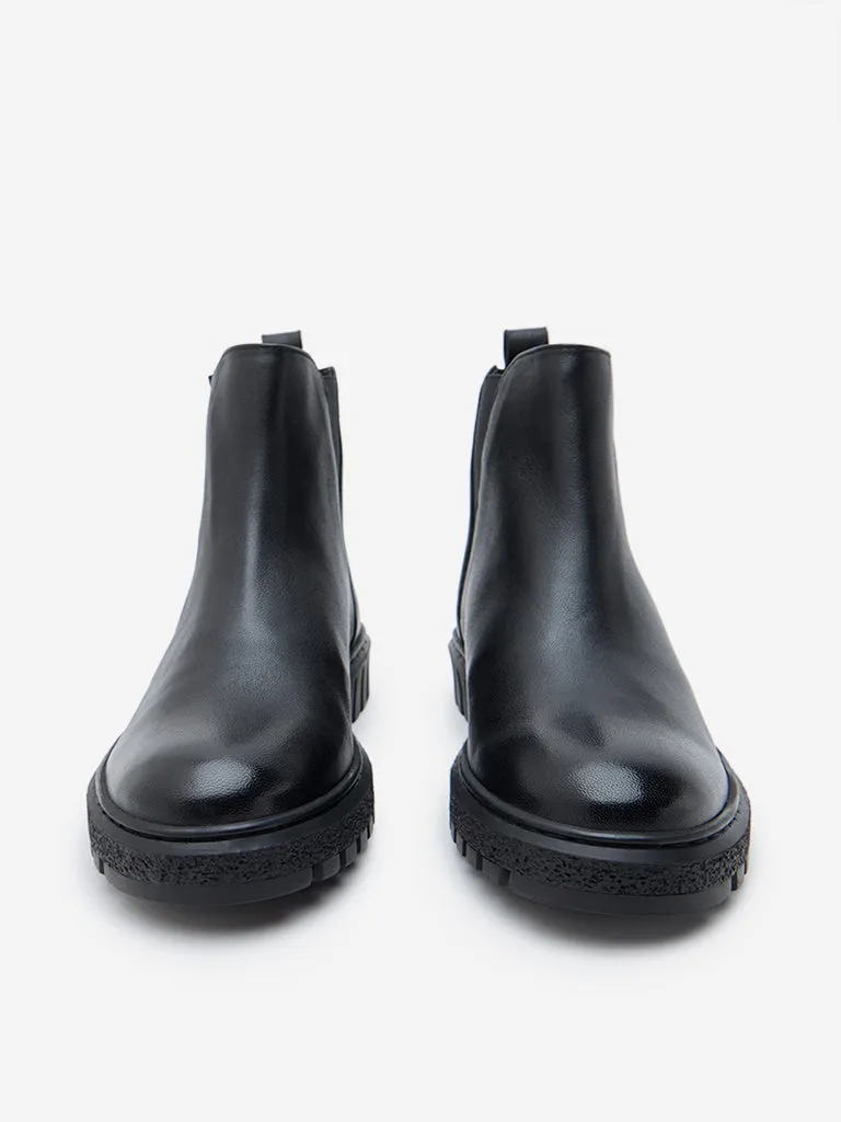 LUNA BLU Black Chelsea Boots