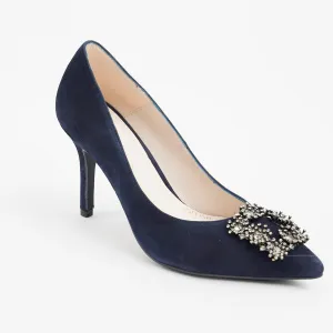 Marian Navy High Heels
