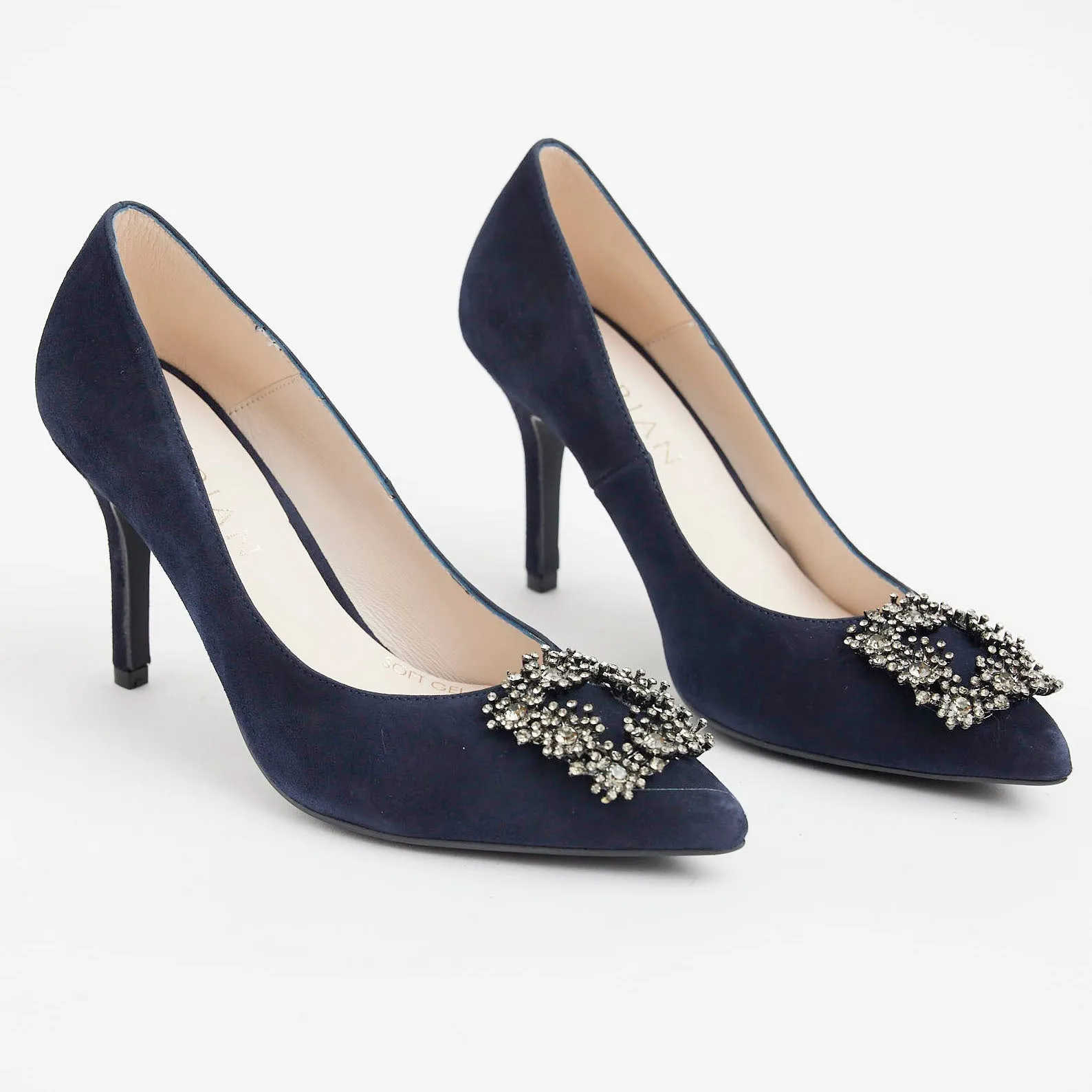 Marian Navy High Heels